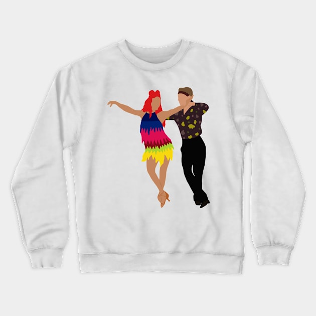 Joe and Dianne samba Crewneck Sweatshirt by scooptroop